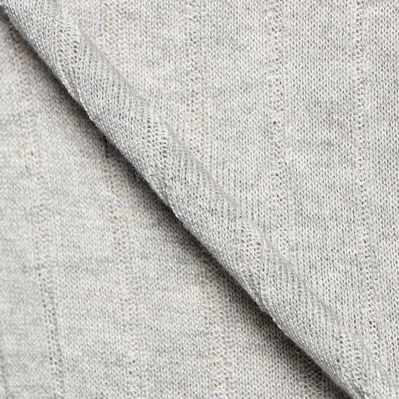 BARNEYS NEW YORK クルーネックニットプルオーバー LIGHT GRAY