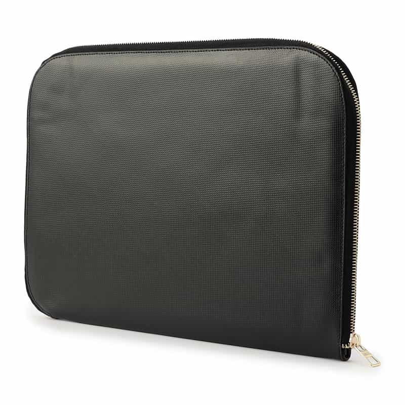 CAHU PVCジップPCケース BLACK