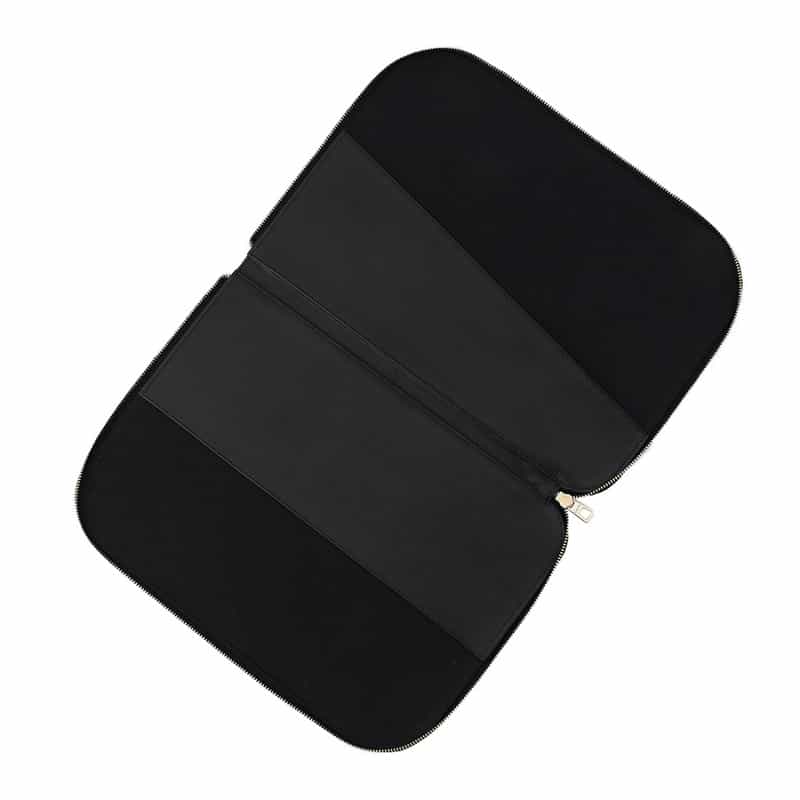 CAHU PVCジップPCケース BLACK