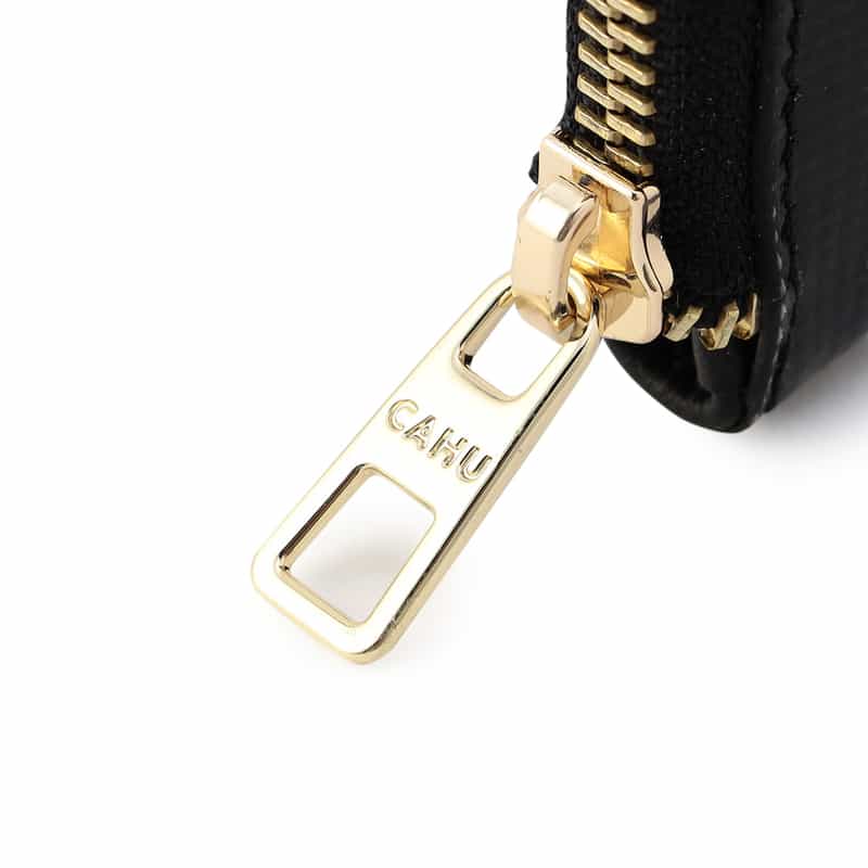 CAHU PVCジップPCケース BLACK