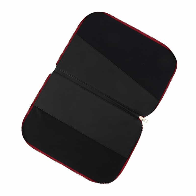 CAHU PVCジップPCケース WINE