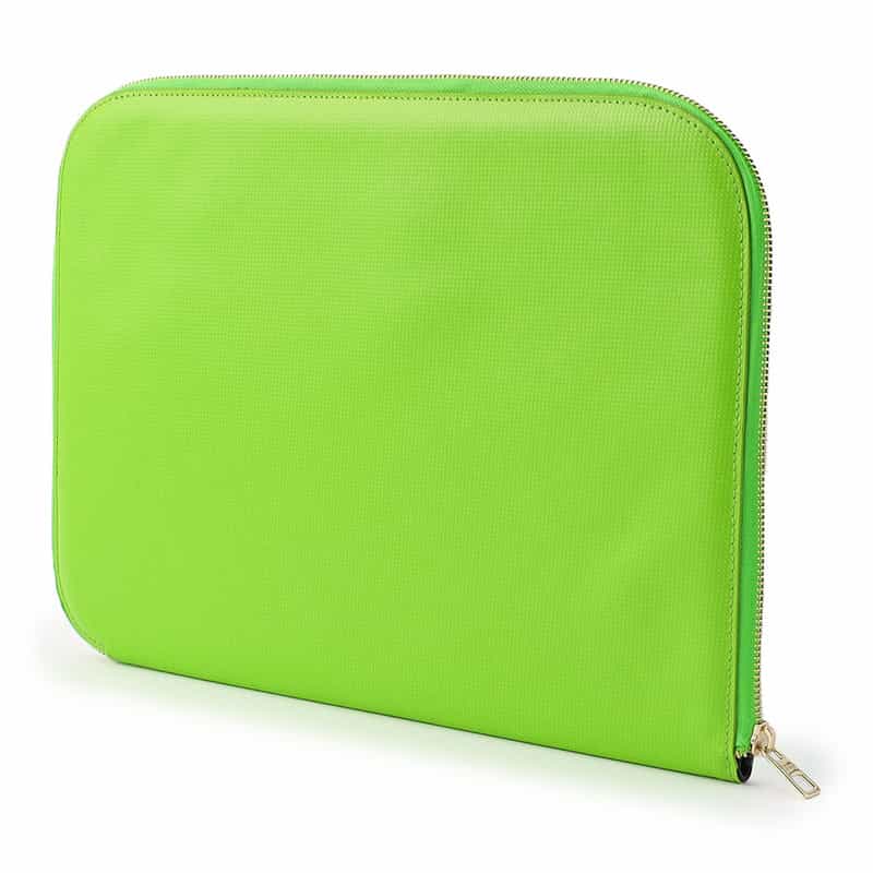 CAHU PVCジップPCケース GREEN
