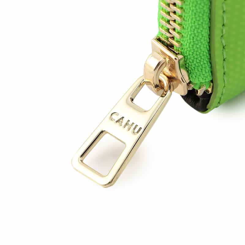 CAHU PVCジップPCケース GREEN