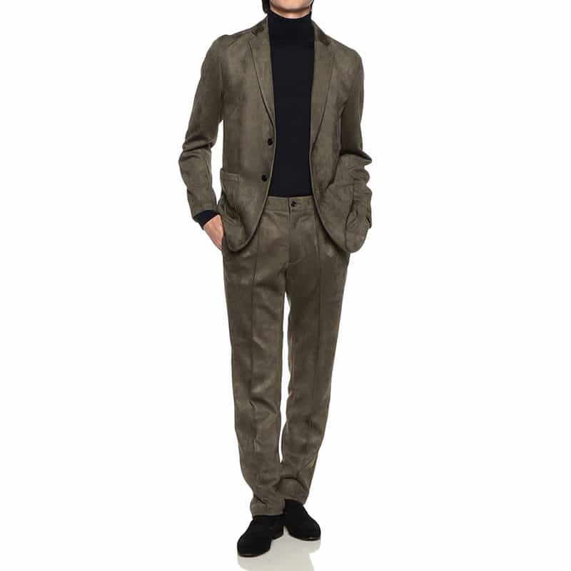 BARNEYS NEW YORK セットアップジャケット KHAKI