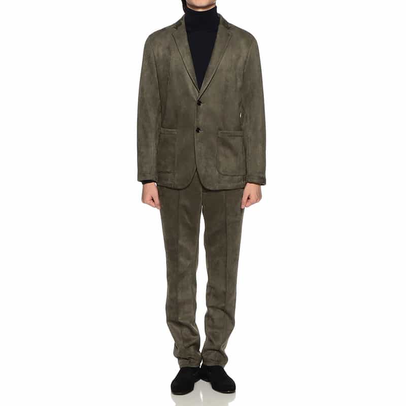 BARNEYS NEW YORK セットアップジャケット KHAKI