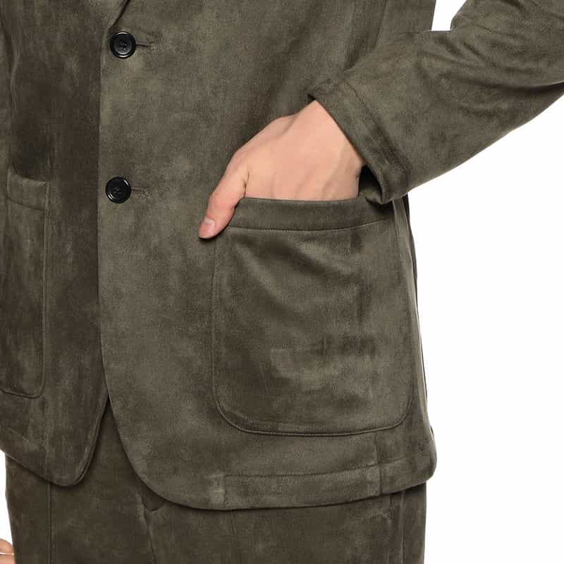 BARNEYS NEW YORK セットアップジャケット KHAKI