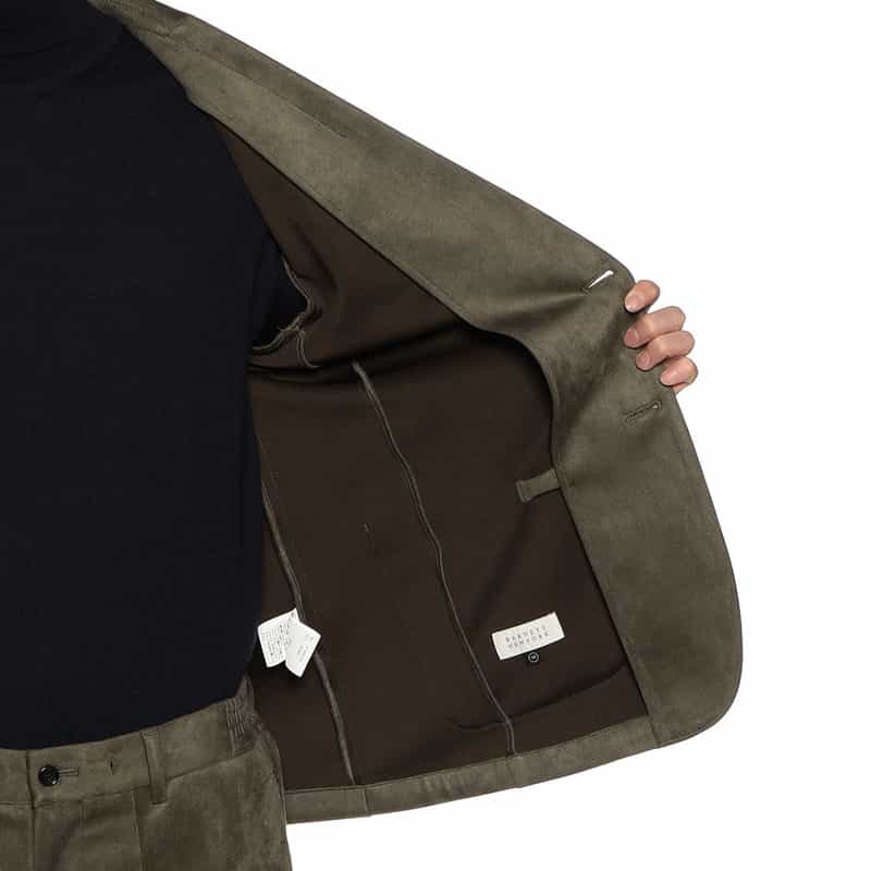BARNEYS NEW YORK セットアップジャケット KHAKI