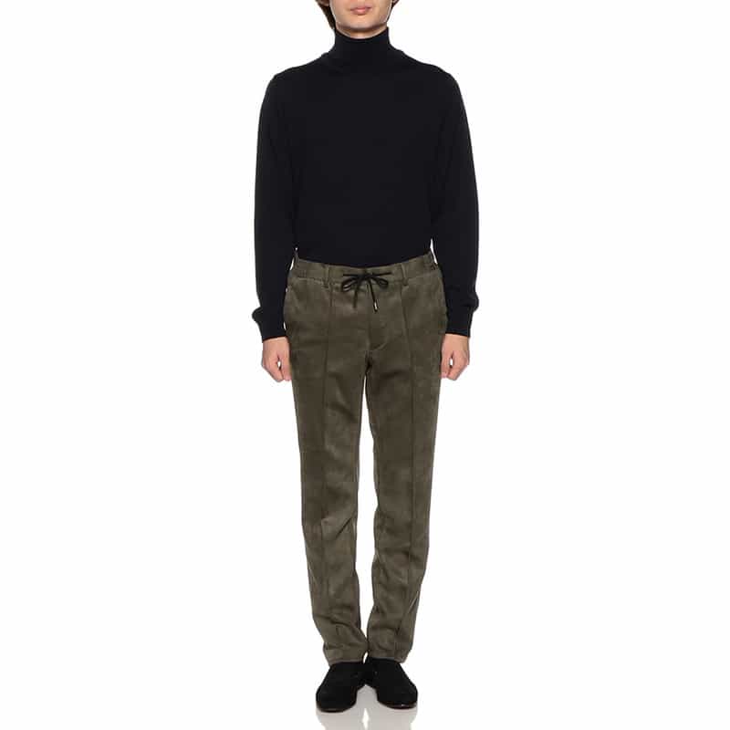 BARNEYS NEW YORK セットアップイージーパンツ KHAKI