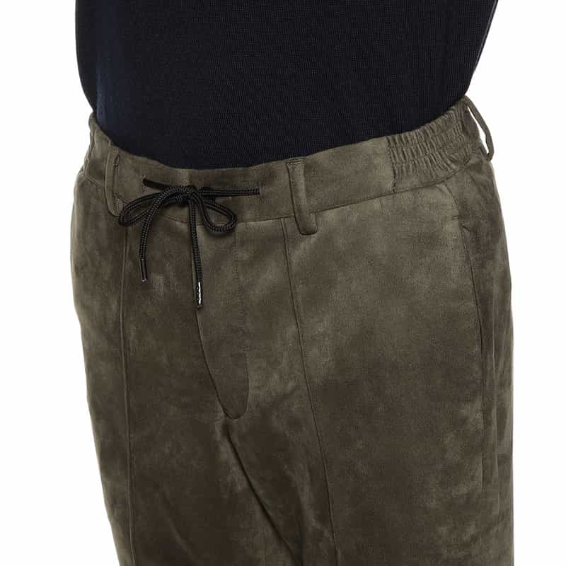 BARNEYS NEW YORK セットアップイージーパンツ KHAKI