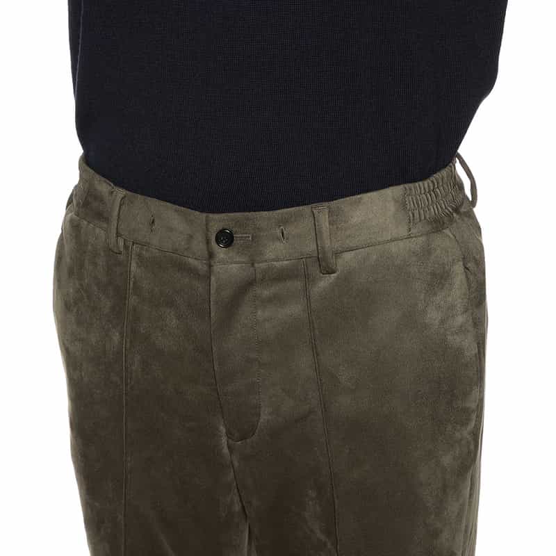 BARNEYS NEW YORK セットアップイージーパンツ KHAKI