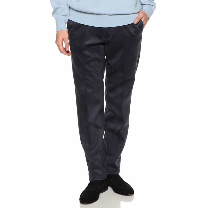 BARNEYS NEW YORK セットアップイージーパンツ NAVY