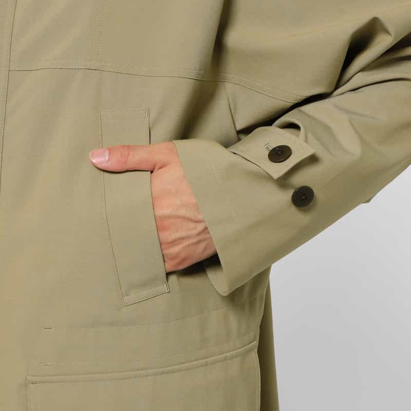 BARNEYS NEW YORK オーバーフィットマウンテンパーカー BEIGE