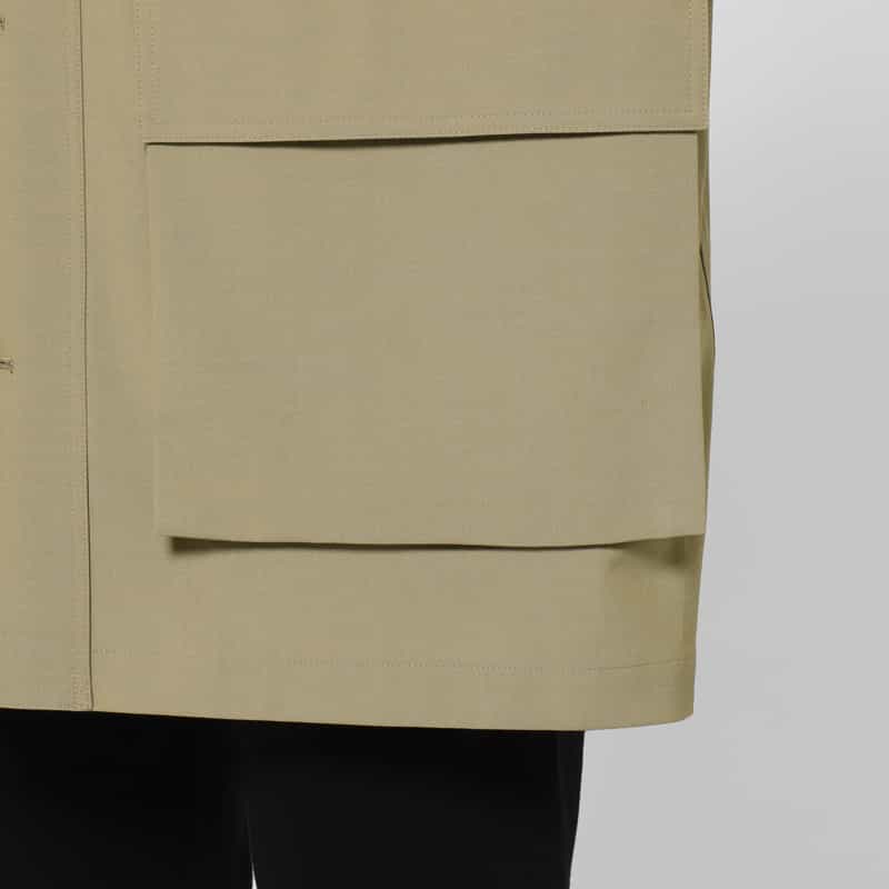 BARNEYS NEW YORK オーバーフィットマウンテンパーカー BEIGE