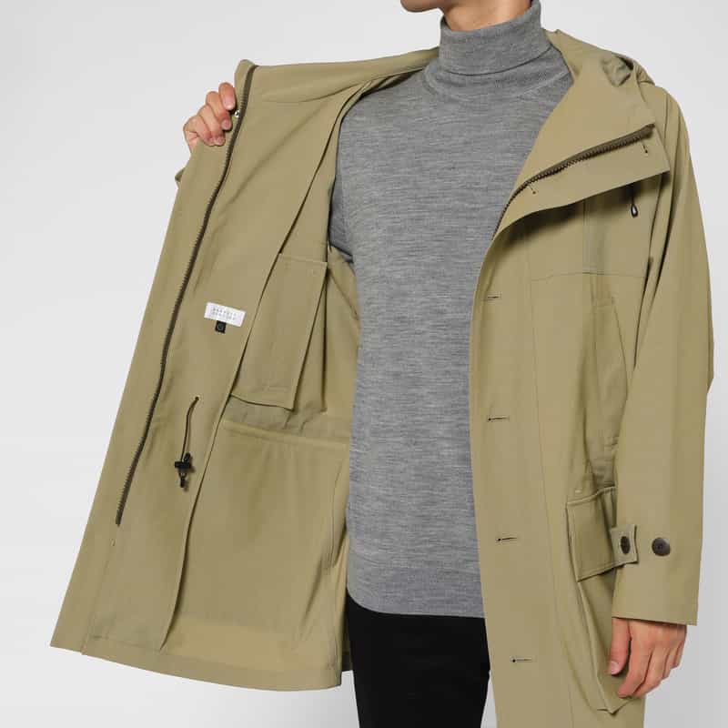 BARNEYS NEW YORK オーバーフィットマウンテンパーカー BEIGE