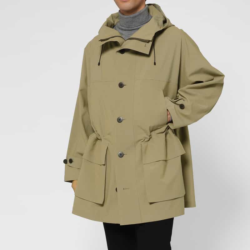 BARNEYS NEW YORK オーバーフィットマウンテンパーカー BEIGE