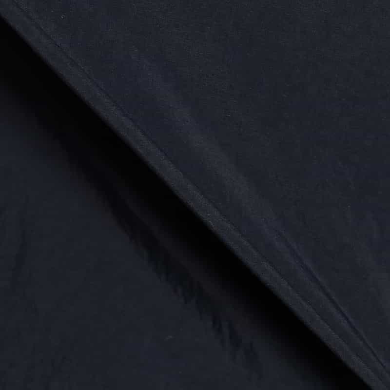 BARNEYS NEW YORK ナイロン ガーメンドダイ ステンカラーコート NAVY