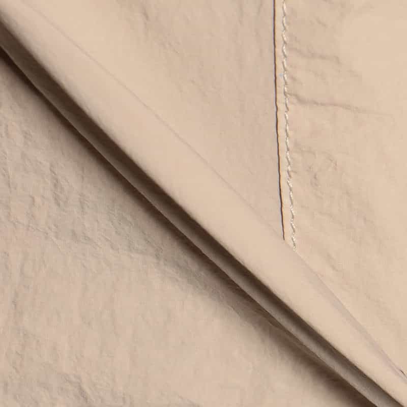 BARNEYS NEW YORK ナイロン ガーメンドダイ ステンカラーコート GRAY