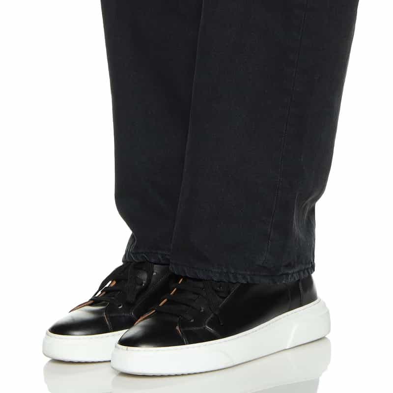 FORSOMEONE 5ポケットデニムパンツ BLACK