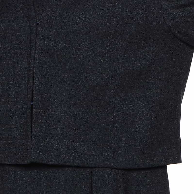 BARNEYS NEW YORK セットアップノーカラージャケット NAVY