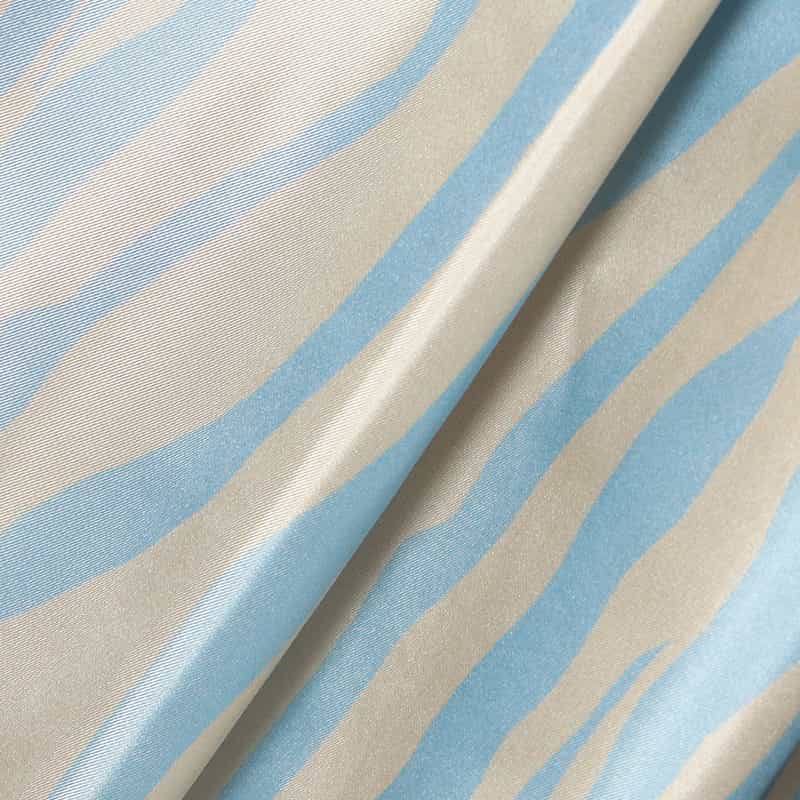 BARNEYS NEW YORK セットアッププリントスカート LIGHT BLUE