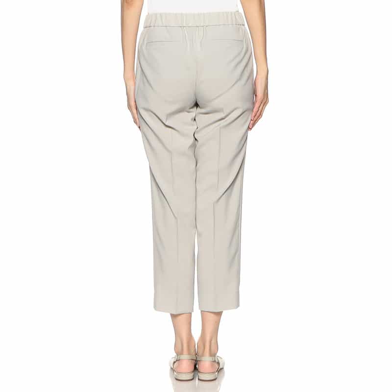 BARNEYS NEW YORK セットアップウォッシャブルテーパードパンツ LIGHT GRAY