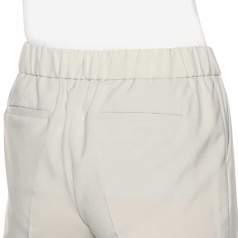 BARNEYS NEW YORK セットアップウォッシャブルテーパードパンツ LIGHT GRAY