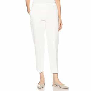 ウォッシャブルボディシェルテーパードクロップドパンツ