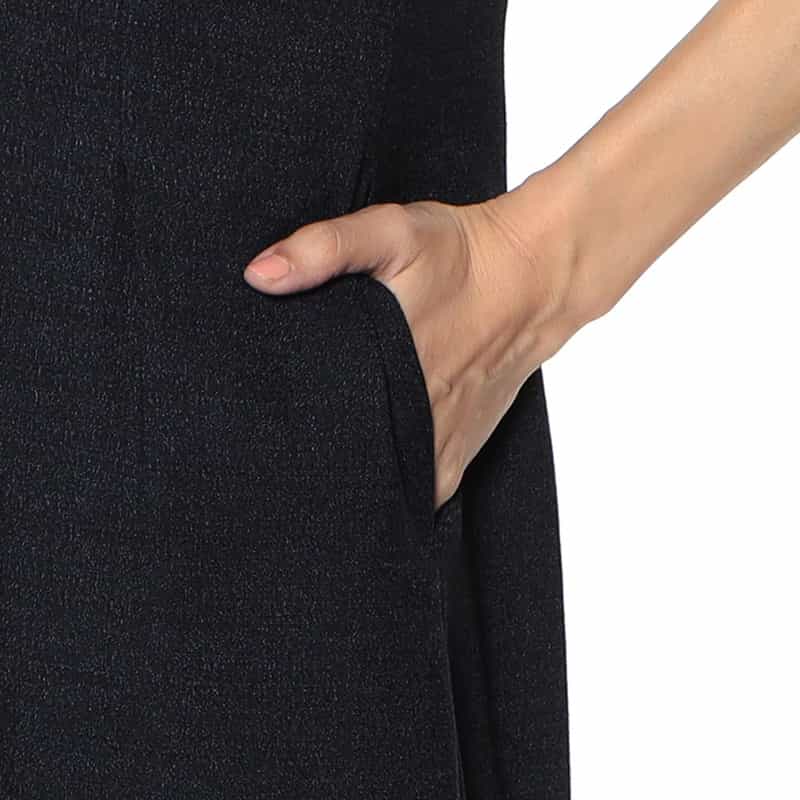 BARNEYS NEW YORK セットアップタックドレス NAVY