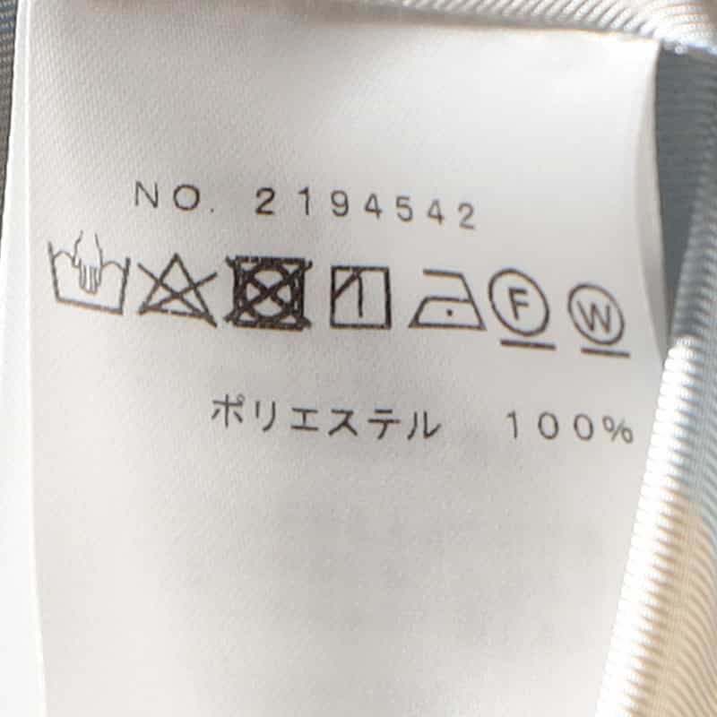 BARNEYS NEW YORK セットアップウォッシャブルプリントブラウス LIGHT BLUE