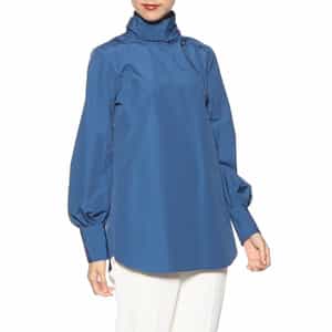 ウォッシャブル ビッグボウタイブラウス