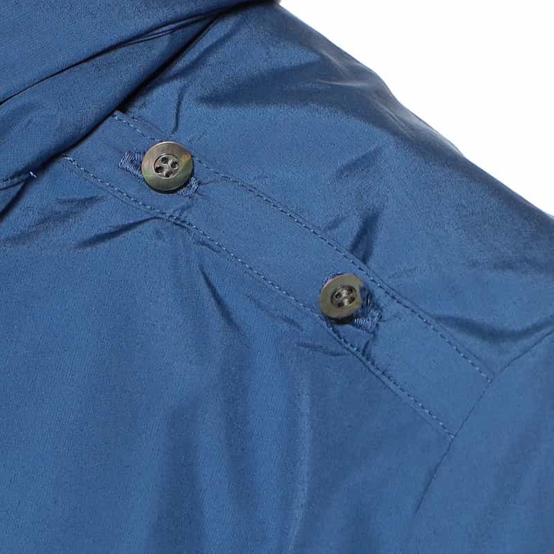 BARNEYS NEW YORK ウォッシャブル ビッグボウタイブラウス BLUE