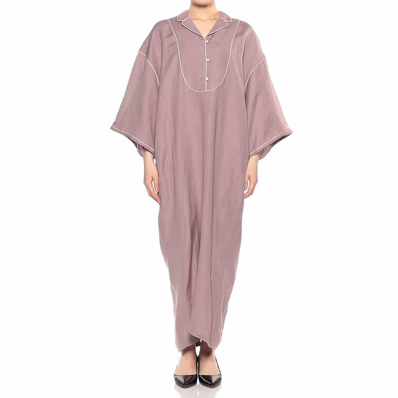 KIIRA ドロップショルダードレス LIGHT PURPLE