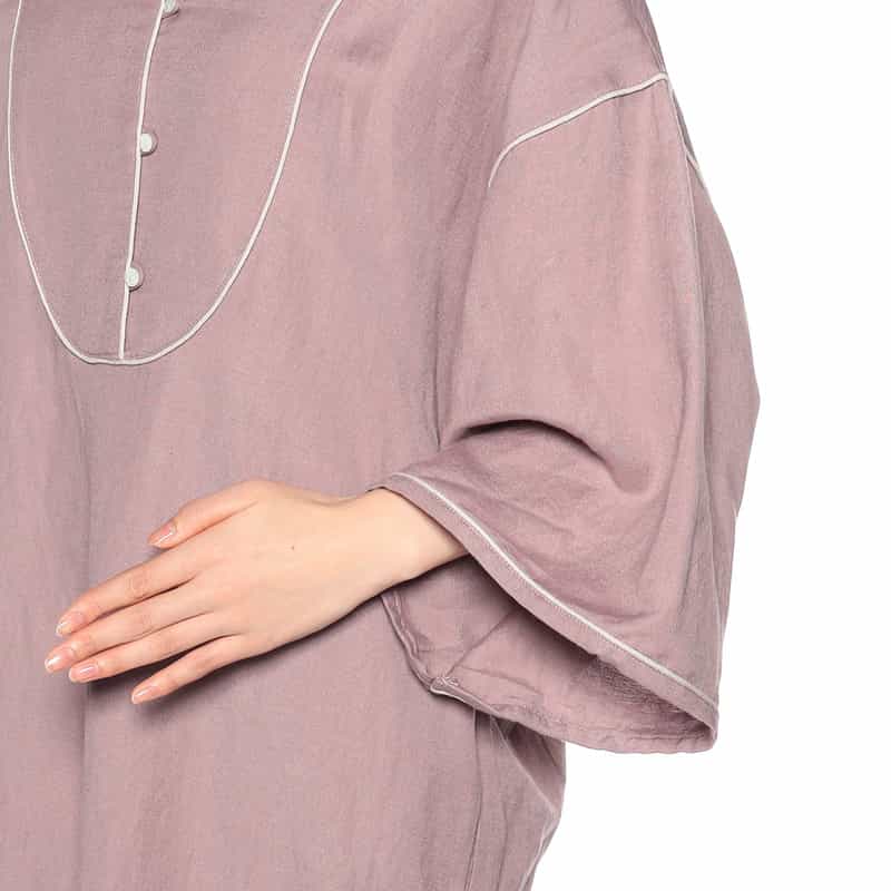 KIIRA ドロップショルダードレス LIGHT PURPLE