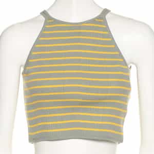 ボーダー柄タンクトップ