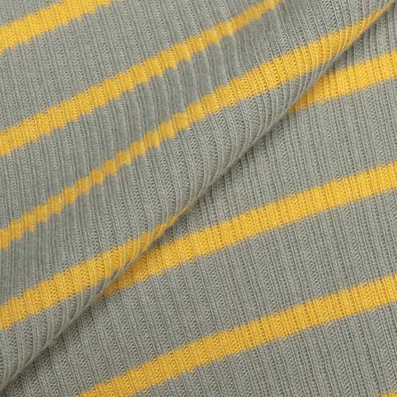 KIIRA ボーダー柄タンクトップ GREEN