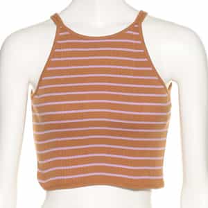 ボーダー柄タンクトップ