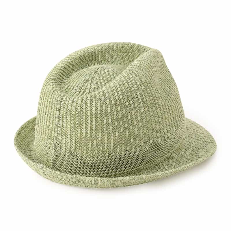 BARNEYS NEW YORK サーモハット LIGHT GREEN