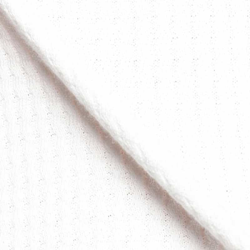 GRANSASSO フレッシュコットンニットプルオーバー WHITE