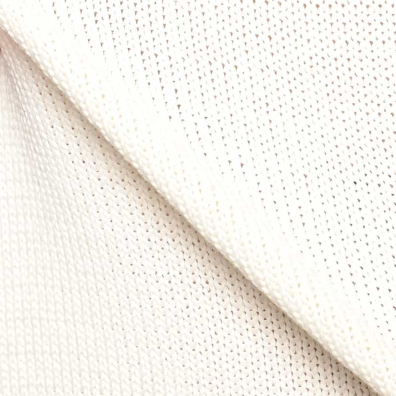 DRUMOHR コットンニットプルオーバー WHITE