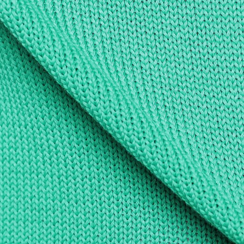 DRUMOHR コットンニットプルオーバー GREEN