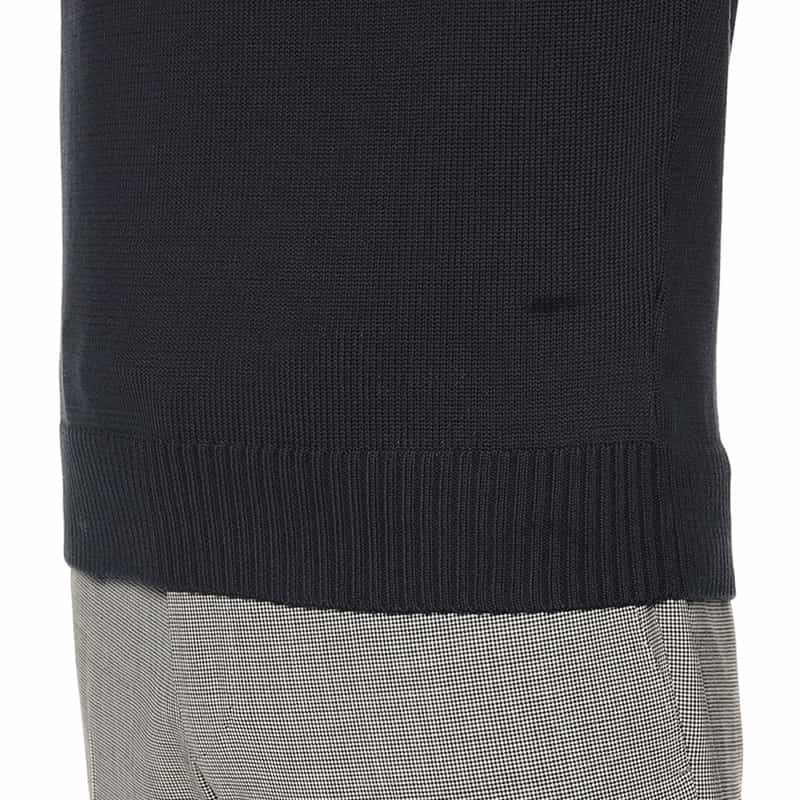 DRUMOHR コットンニットプルオーバー NAVY