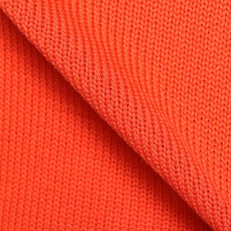 DRUMOHR コットンニットプルオーバー ORANGE