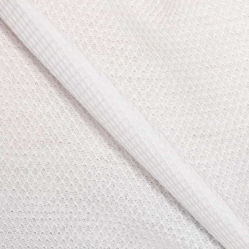 GUY ROVER 半袖ワッフルジャージーシャツ WHITE