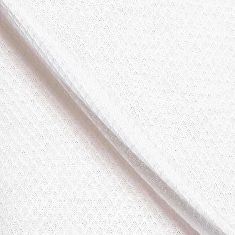 GUY ROVER ワッフルジャージーポロシャツ WHITE