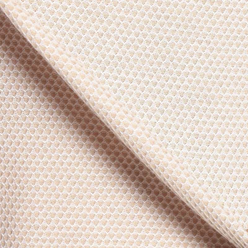 GUY ROVER ワッフルジャージーポロシャツ BEIGE