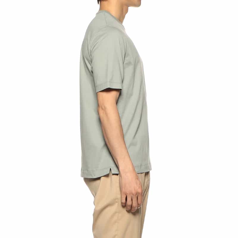 THREE DOTS ニューサンデッドジャージーTシャツ LIGHT GREEN