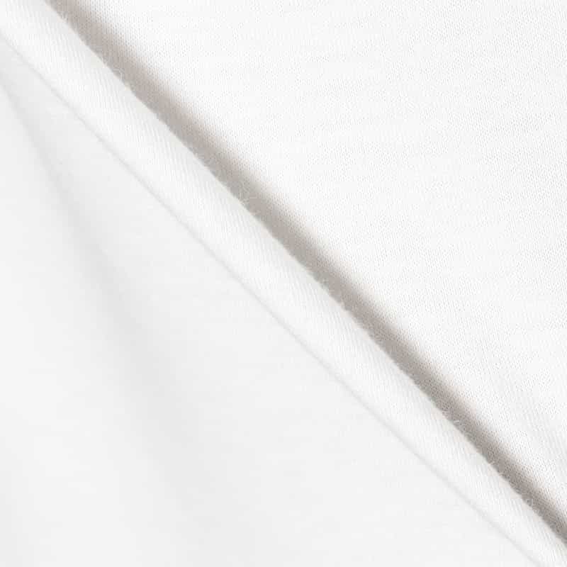 THREE DOTS ニューサンデッドジャージーモックネックTシャツ WHITE