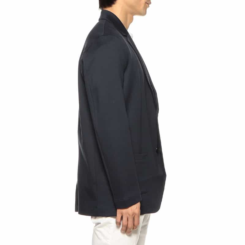 THREE DOTS ダンボールニットジャケット BLACK