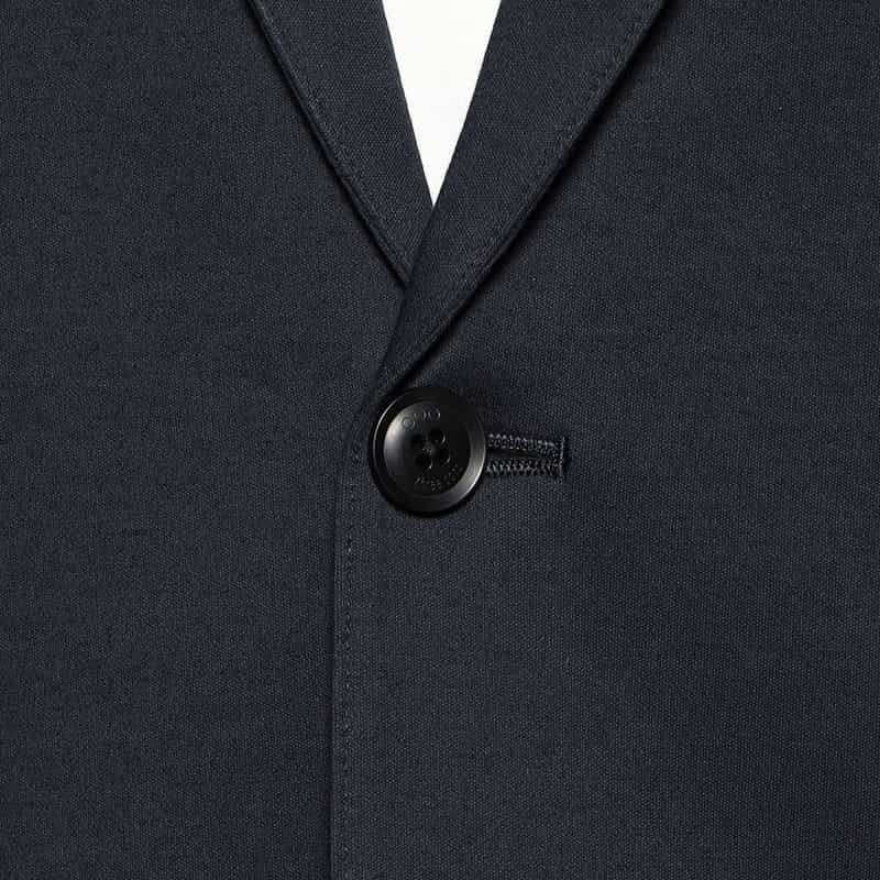 THREE DOTS ダンボールニットジャケット BLACK