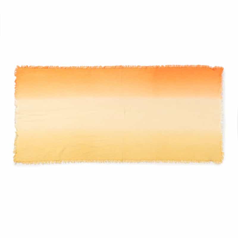 ASAUCE MELER リネンスカーフ ORANGE